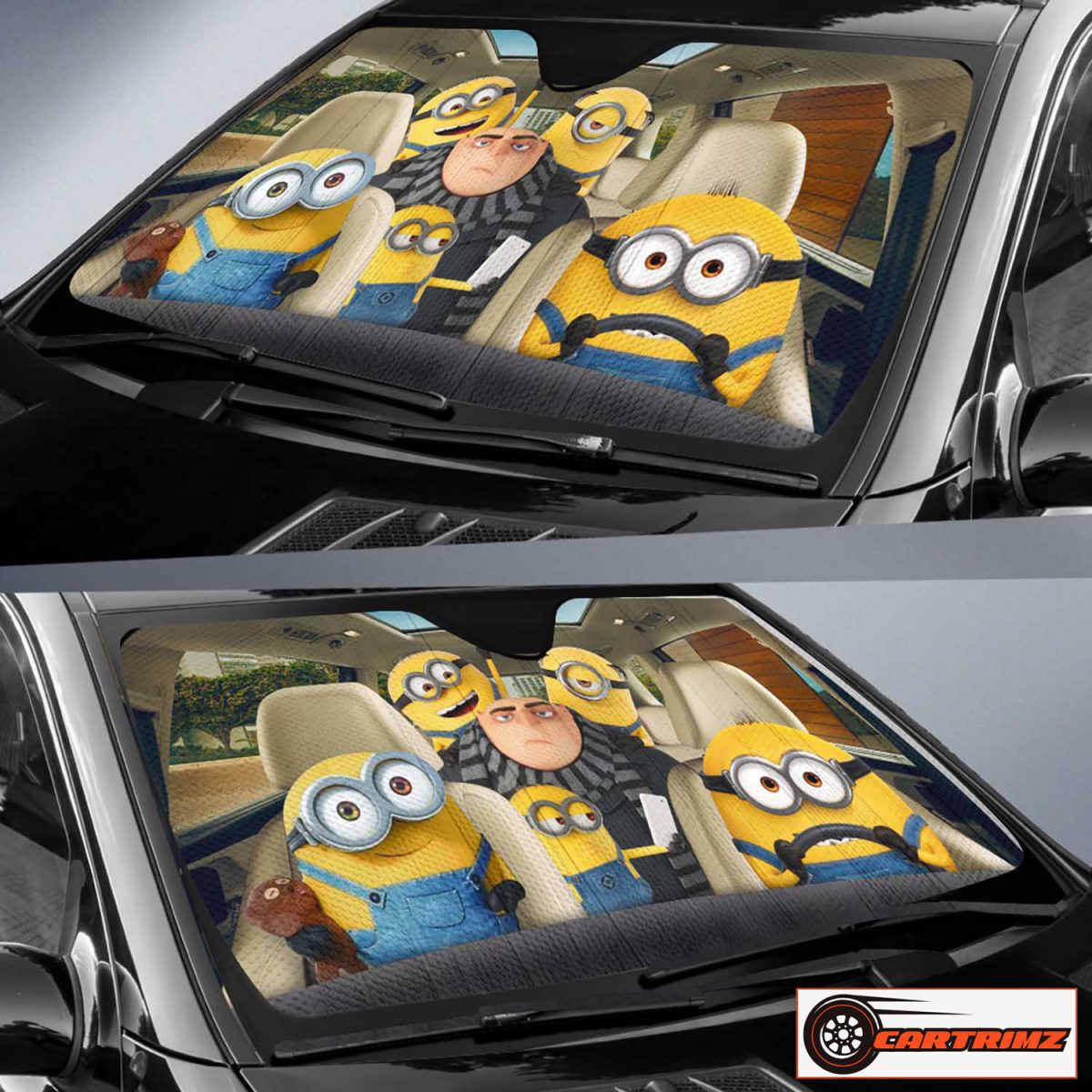 Cartrimz Minion Car Seat Covers Add Fun to Your Ride with Despicable Me Characters