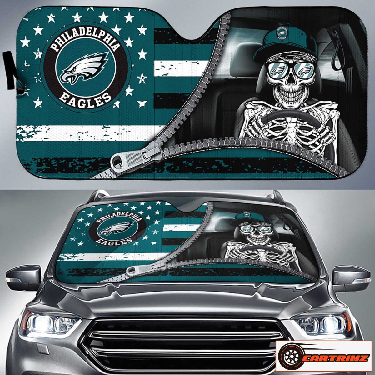 Cartrimz Philadelphia Eagles Car Seat Covers Show Your Team Spirit