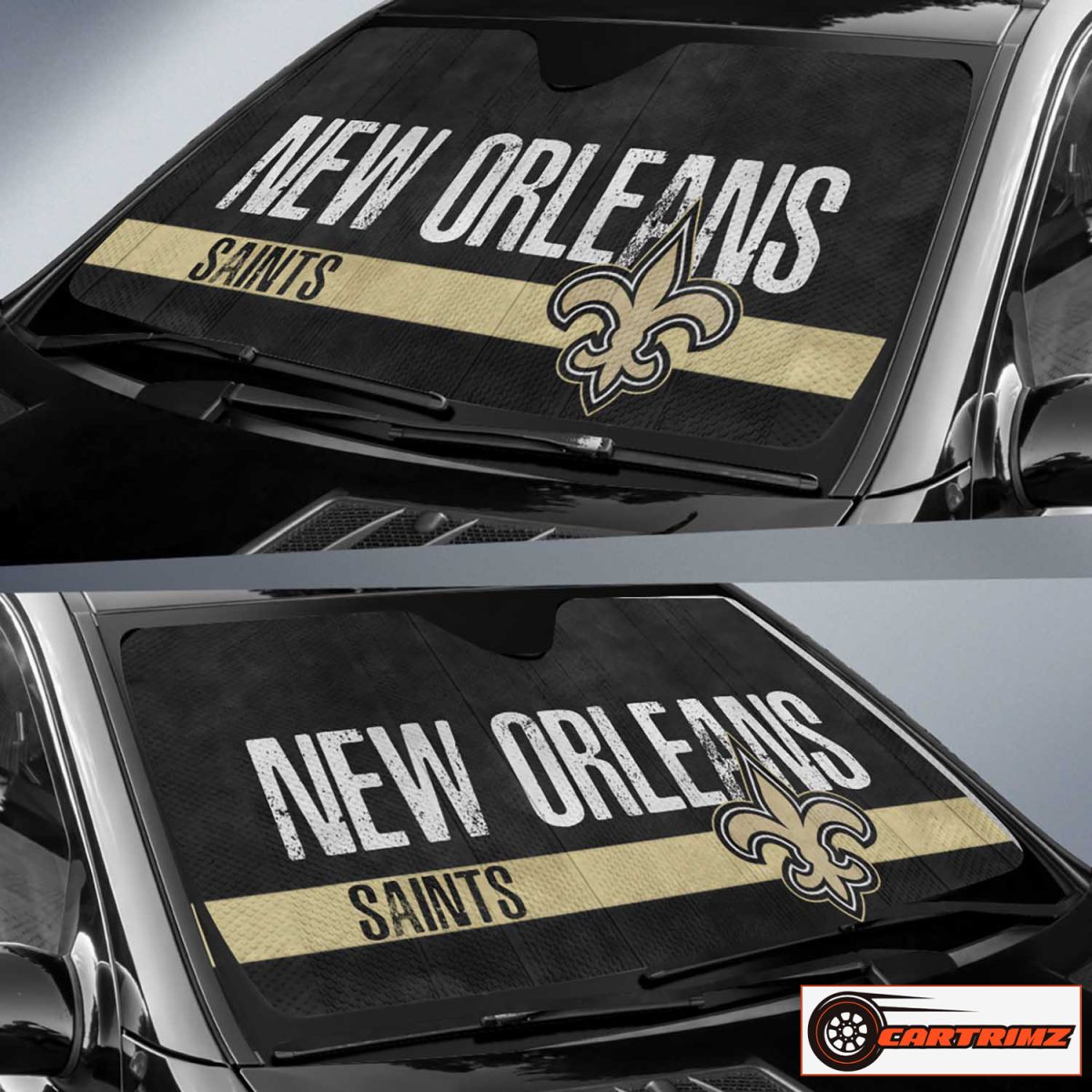 Cartrimz New Orleans Saints Car Seat Covers Drive with Saints Pride