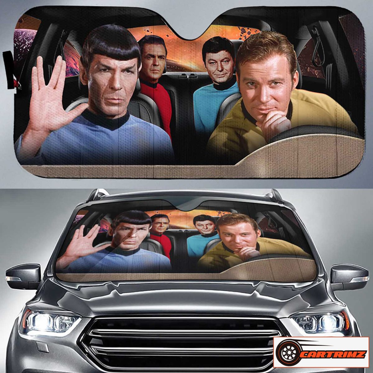 Cartrimz Star Trek Car Seat Covers Explore the Galaxy in Style