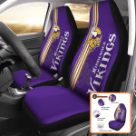 Minnesota Vikings Car Seat Covers Ultimate Fan Gear